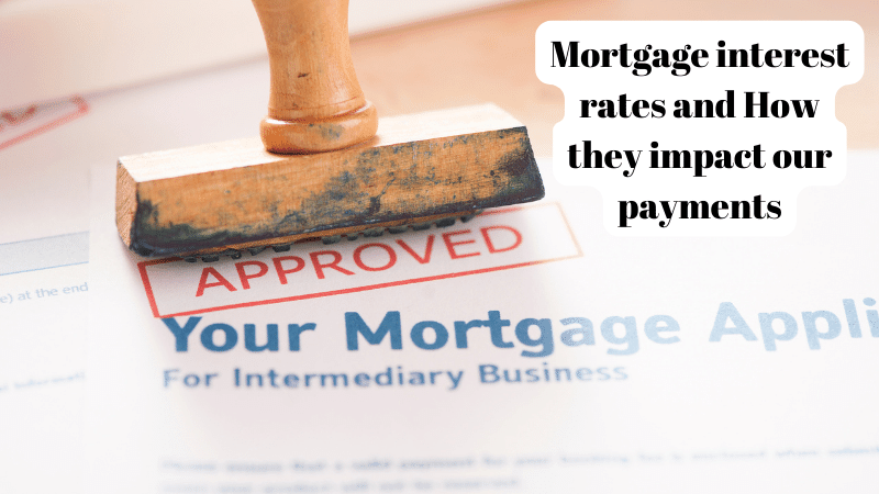 Mortgage interest rates and How they impact our payments